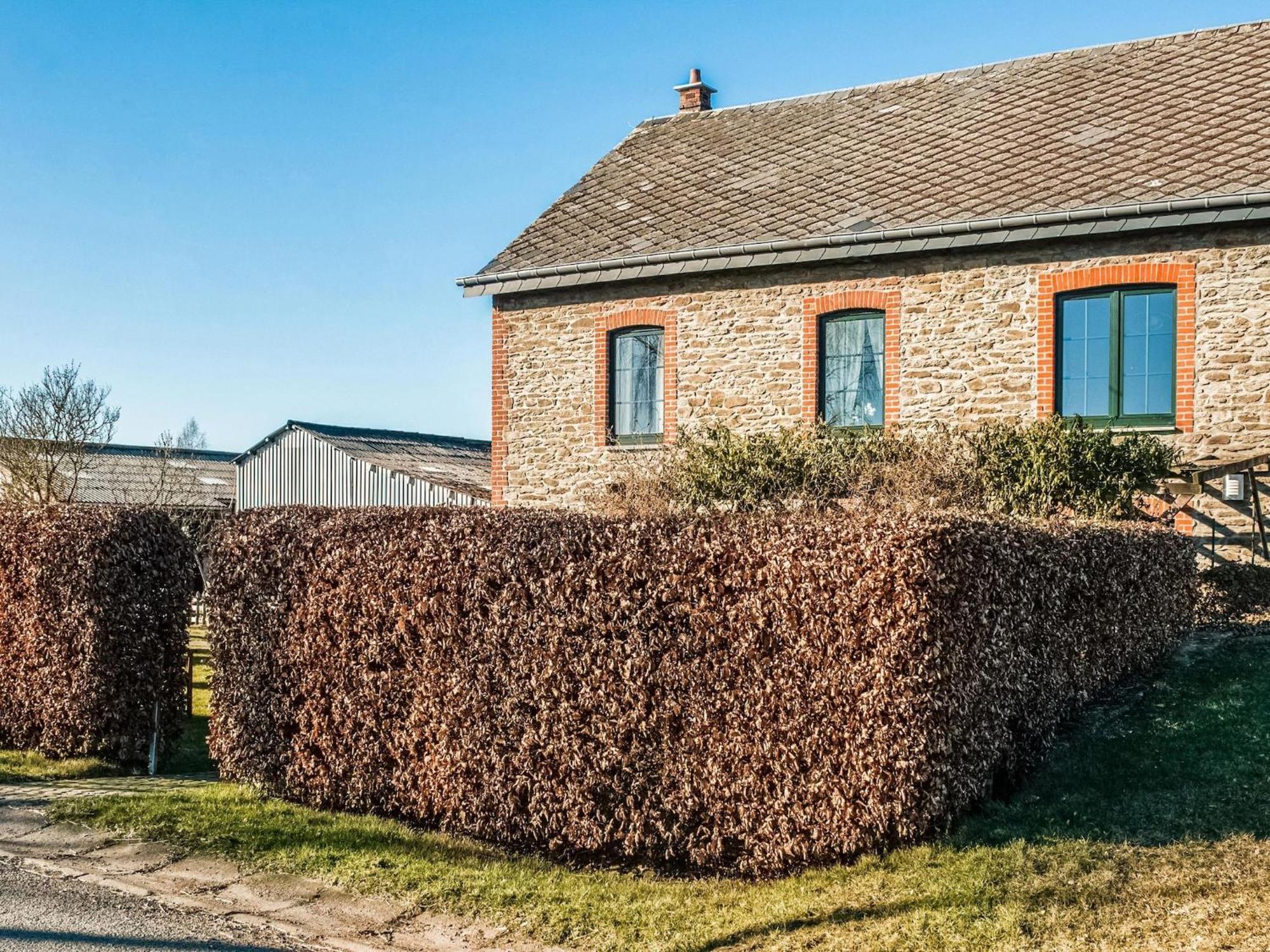 Pretty Farmhouse In Houffalize With Courtyard Экстерьер фото